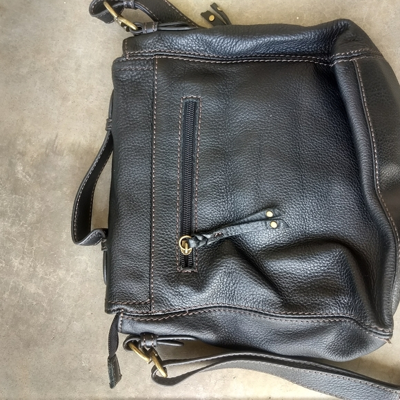 The Sak black leather shoulder/crossbody - Picture 6 of 9